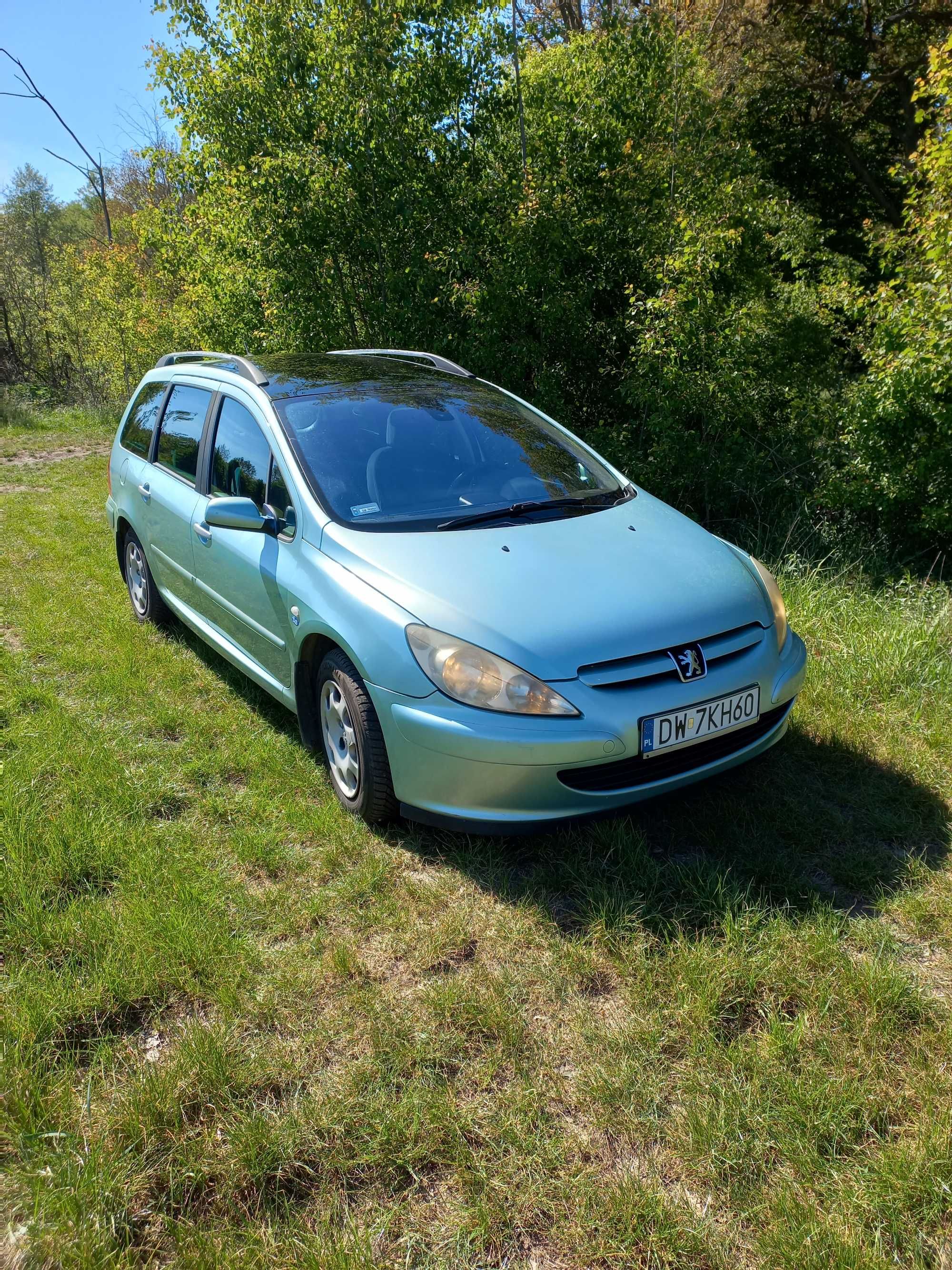 Peugeot 307 SW 1.6 do gazu. Klima