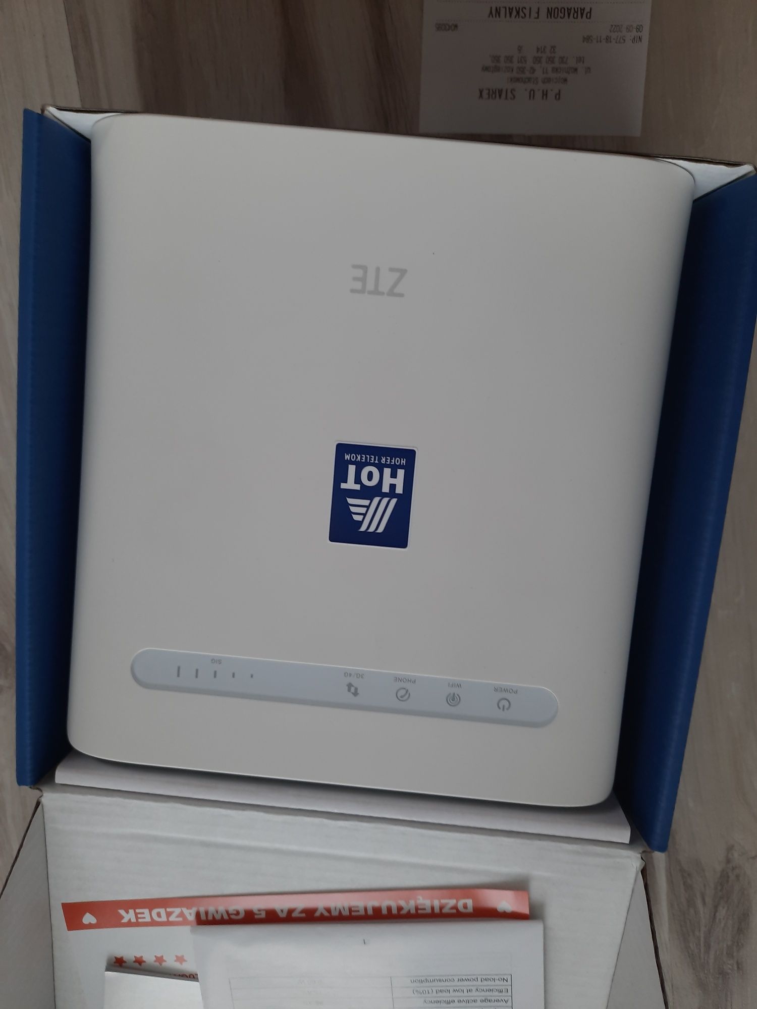 router HoT WLAN router cat 6 ZTE MF286R