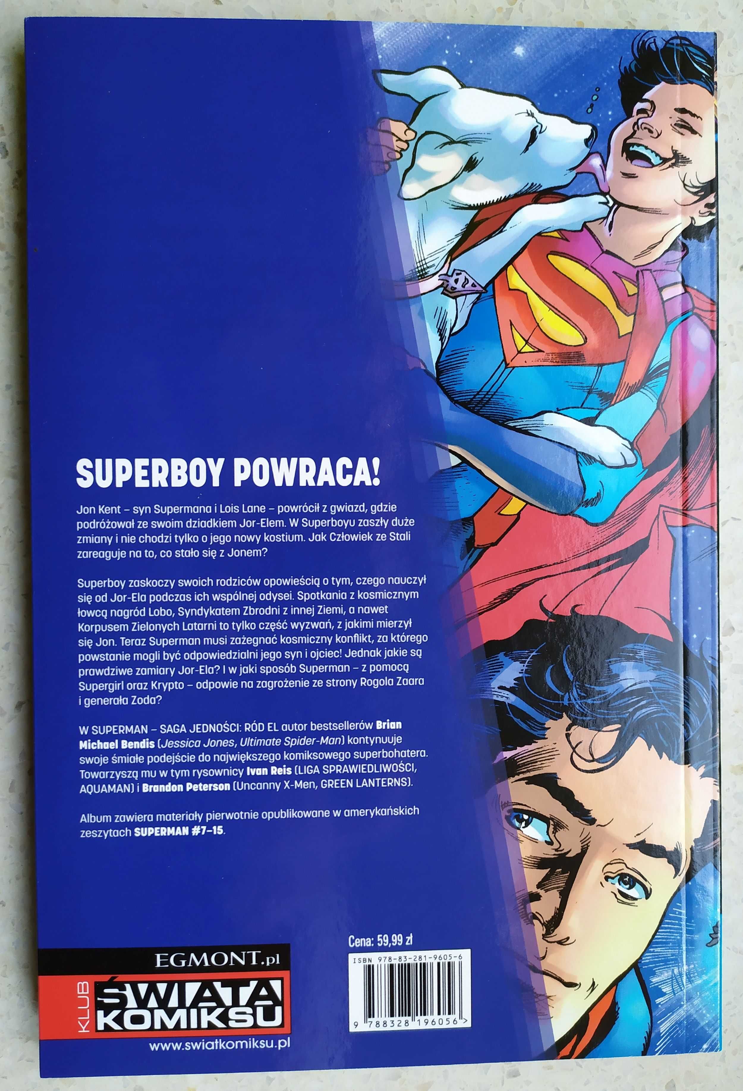 Superman Tom 2 Saga jedności - Ród El [Egmont]