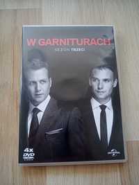 W garniturach Suits sezon 3 sezon trzeci 4xDVD