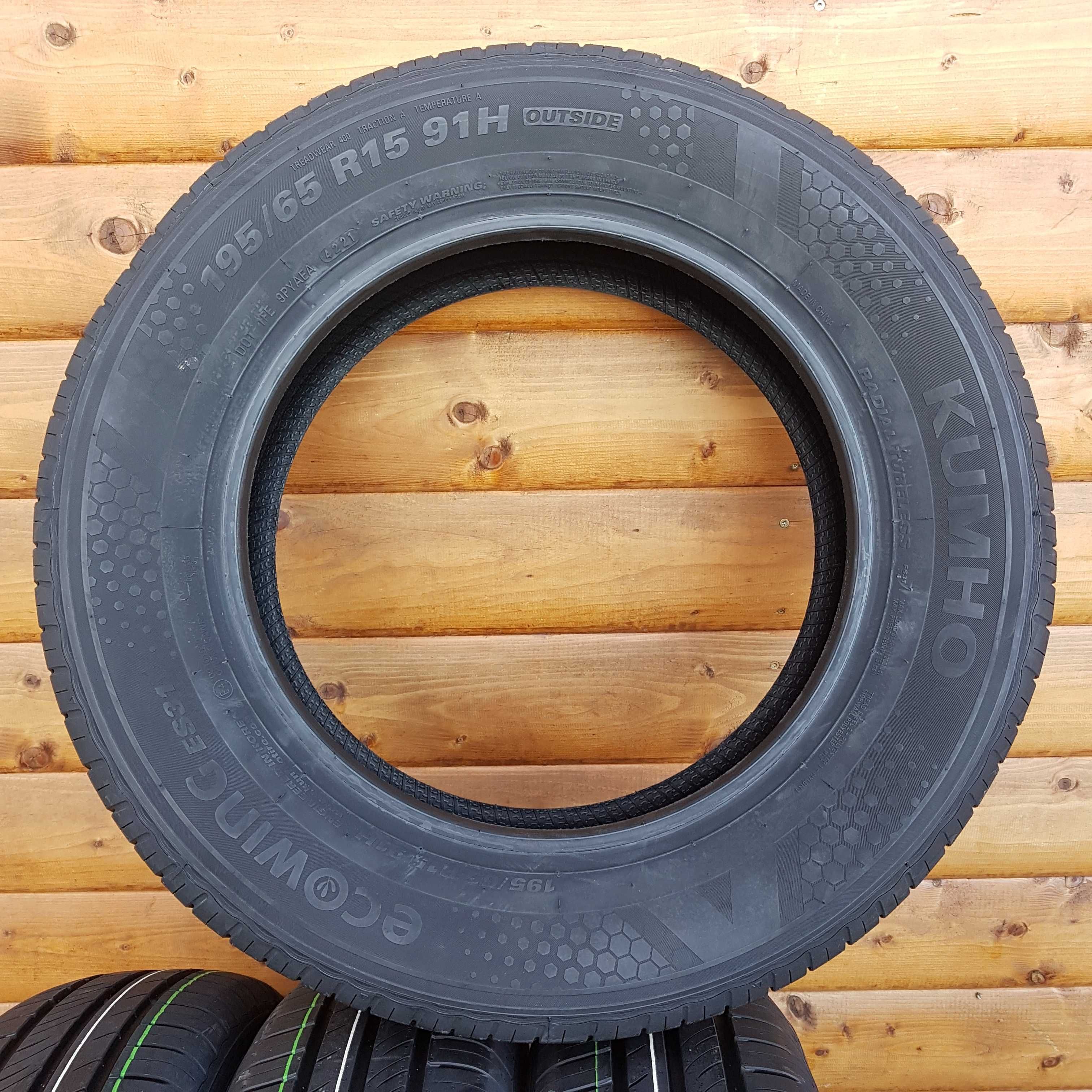 KUMHO ECOWING ES31 195/65R15 91H Lato Nowe