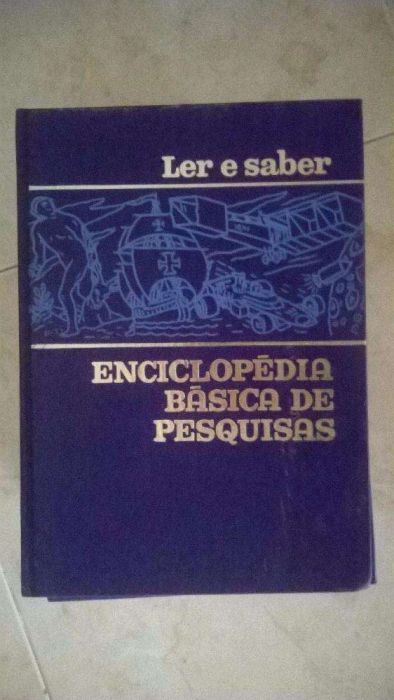 8 LIVROS "LER e SABER (Enciclopédia básica de pesquisas) em Bom Estado