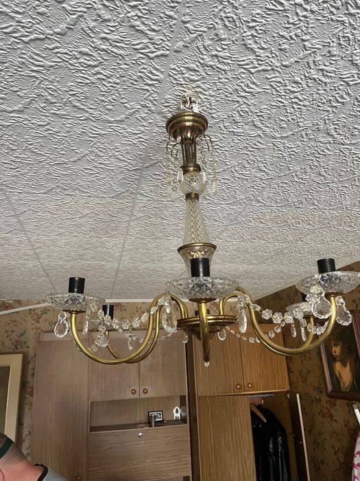 Lampa żyrandol ozdobna