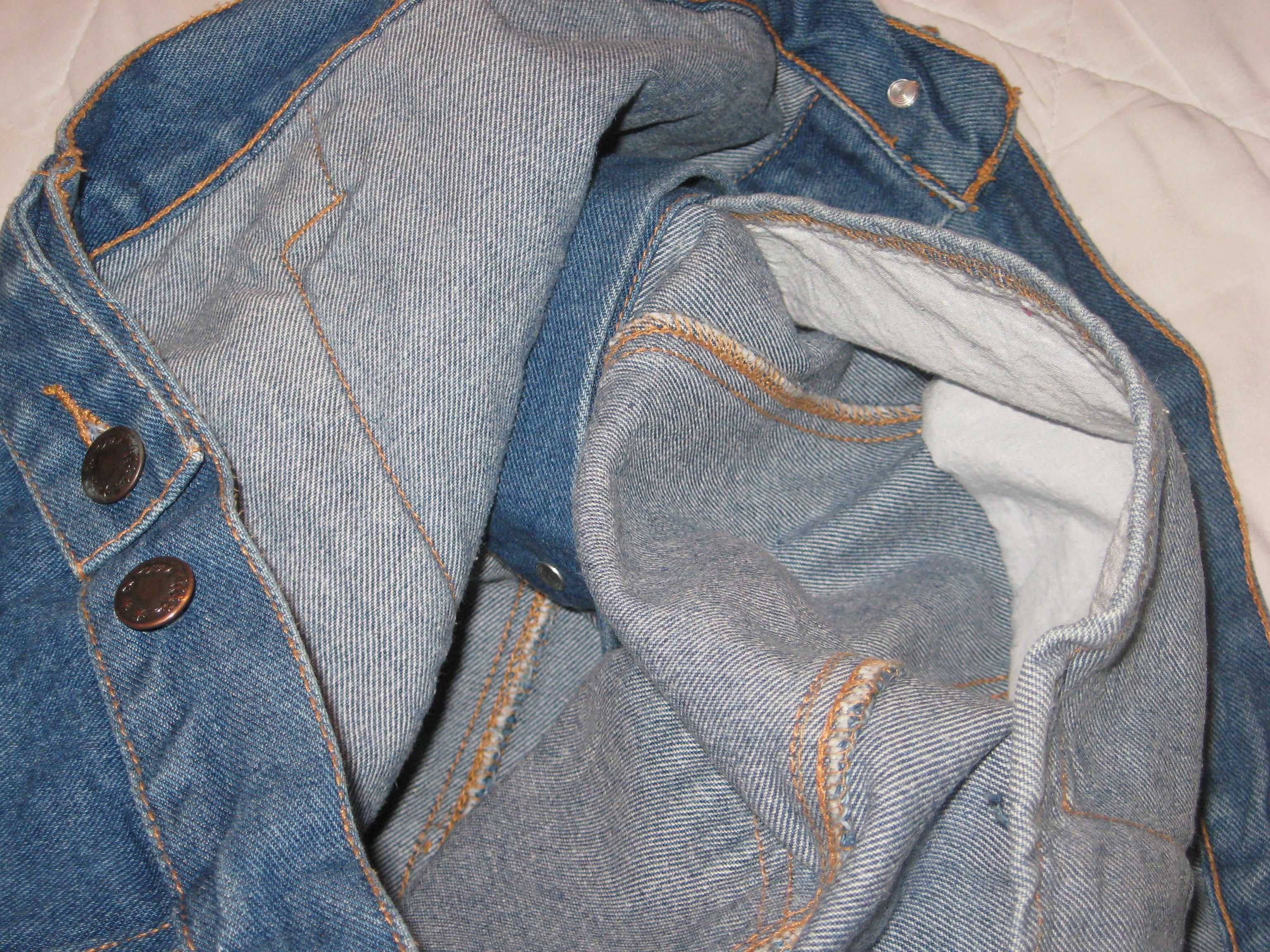 kamizelka jeansowa dżinsowa dżins jeans Marcel Clair XL oldschool duża