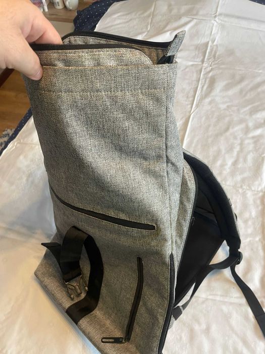 Plecak miejski REYLEO LAPTOP 15.6" szary