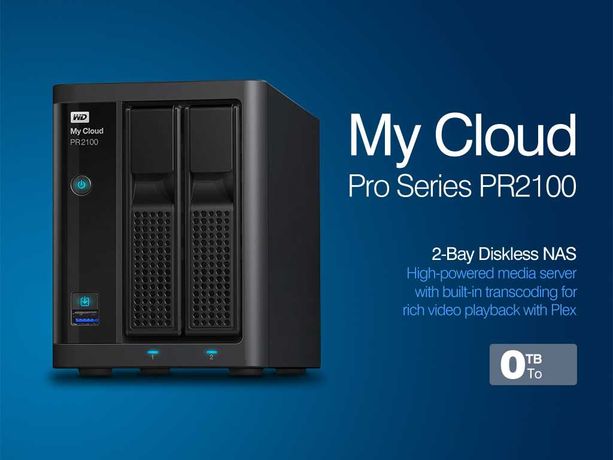 Nowy serwer NAS Western Digital My Cloud Pro PR2100 0TB WDBBCL0000NBK