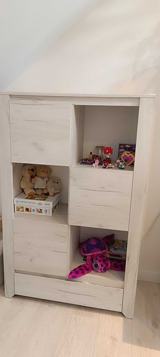 Komoda Wójcik Angel White Craft 131x84x40