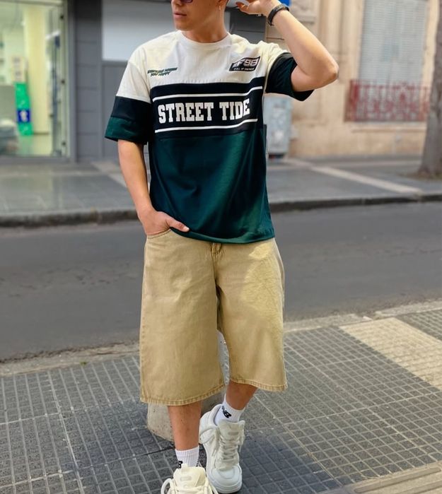 шорти бермуди baggy bershka