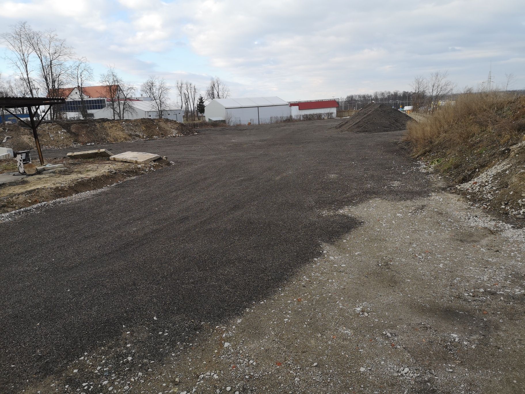 Plac, działka 0.5ha przemysłowa, inwestycyjna, logistyczna, dzierżawa