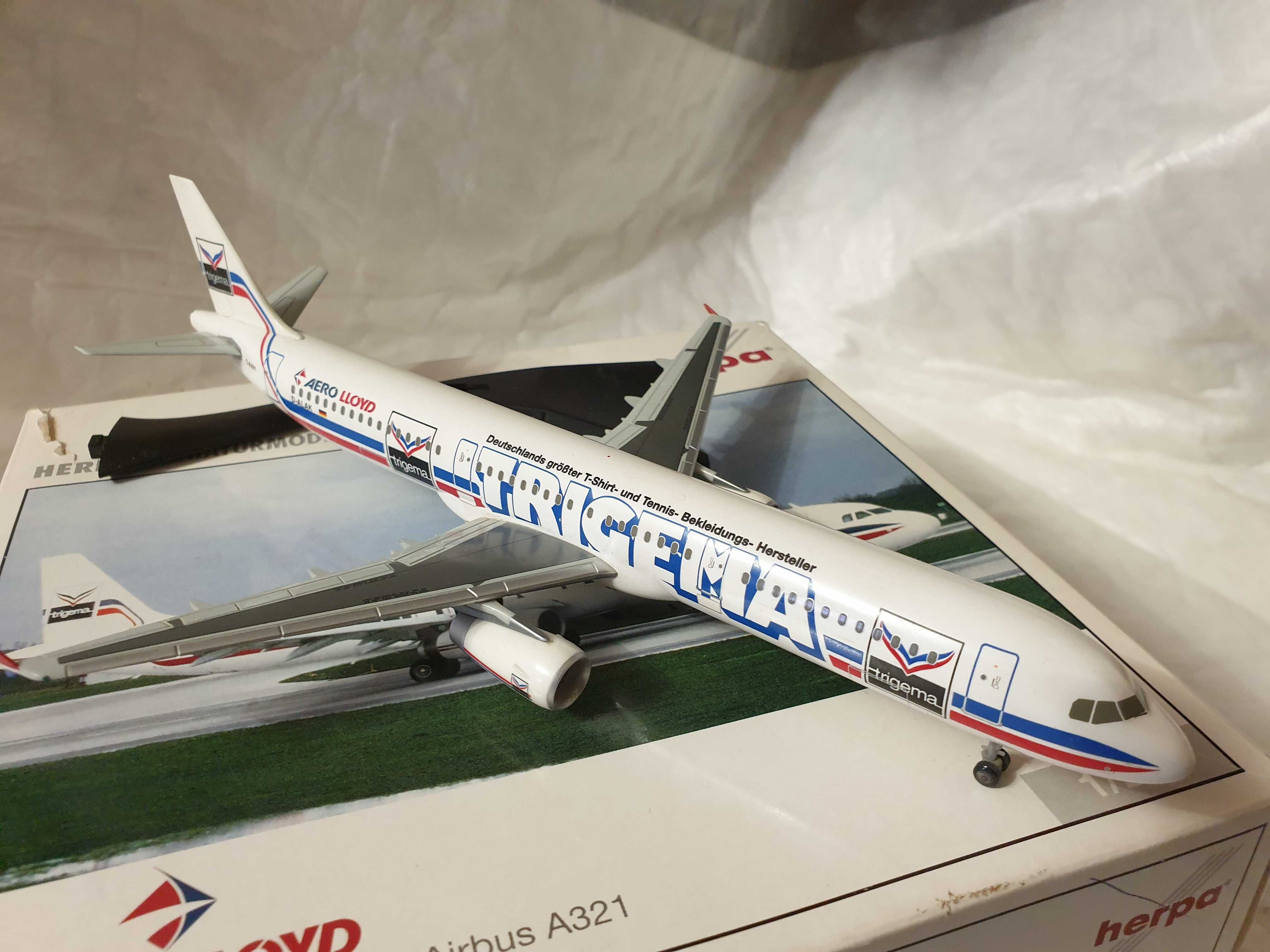 1/200 Herpa 550680 airbus 321 aero lloyd - Trigema