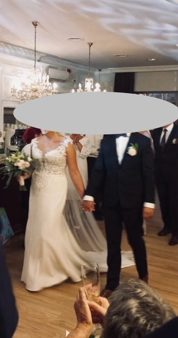 Sukienka slubka biala