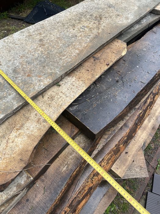 Stare deski  sezonowane 6cm szerokie 60cm stodoły artysty lub na opał