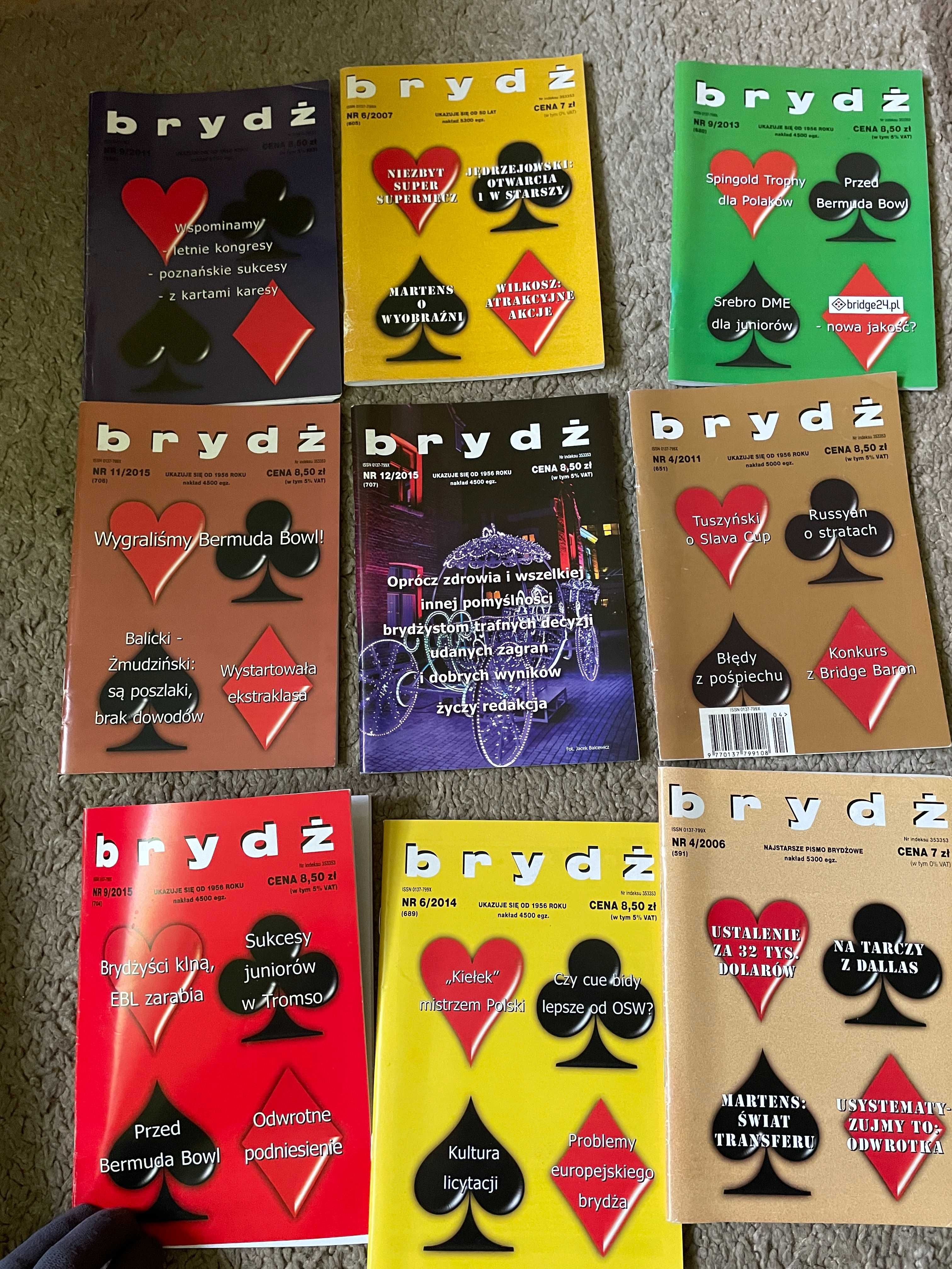 Brydż i Świat Brydża,  Brydż dla wszystkich 126 numerów