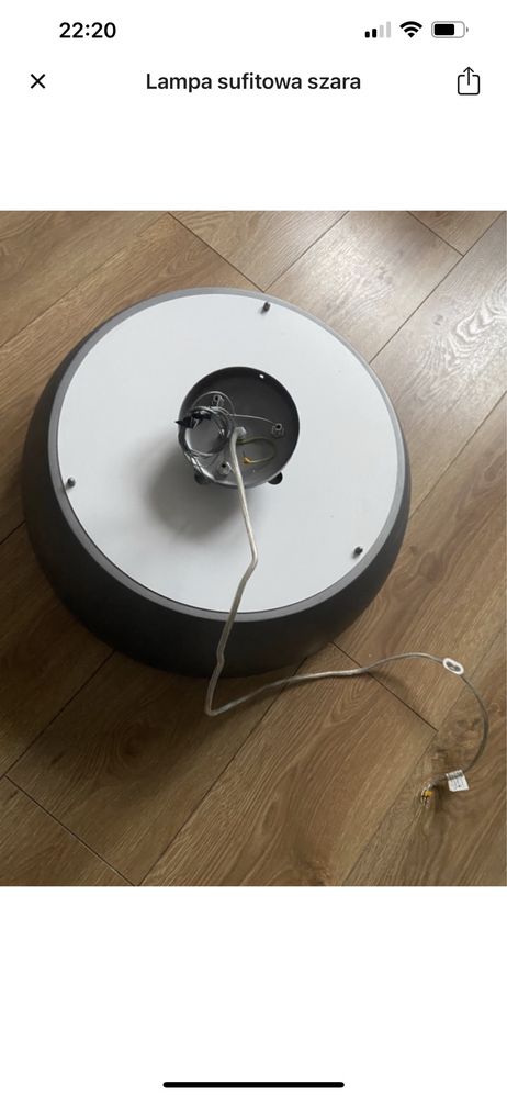 Lampa sufitowa wisząca