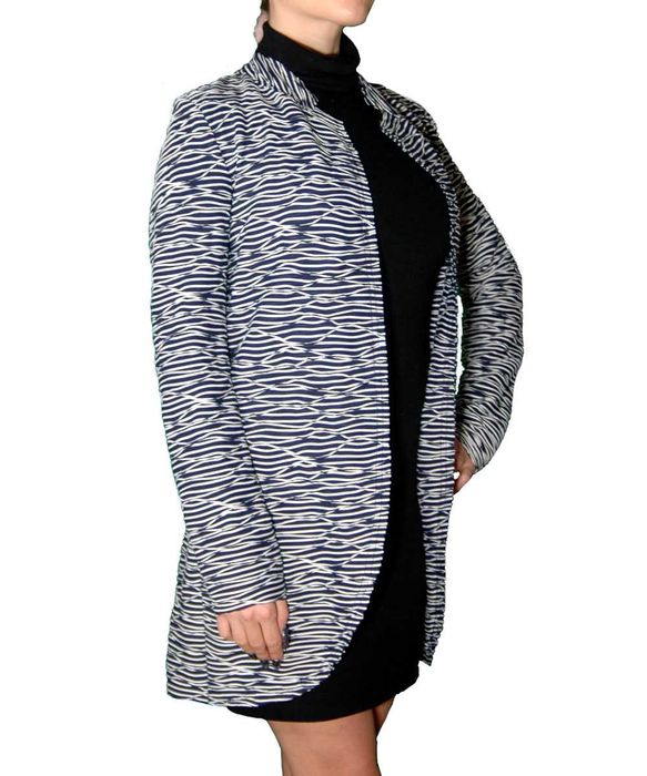 Жіночий довгий жакет. Made in Italy