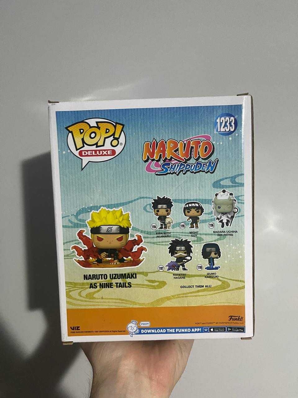 Funko POP Naruto as nine tails 1233 Exclusive