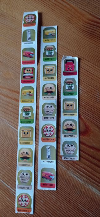 Naklejki z biedronki