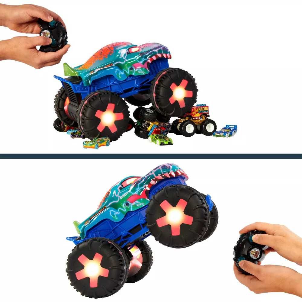 Хот Вілс Монстр Трак Мега Рекс машинка на керуванні Hot Wheels HWW53