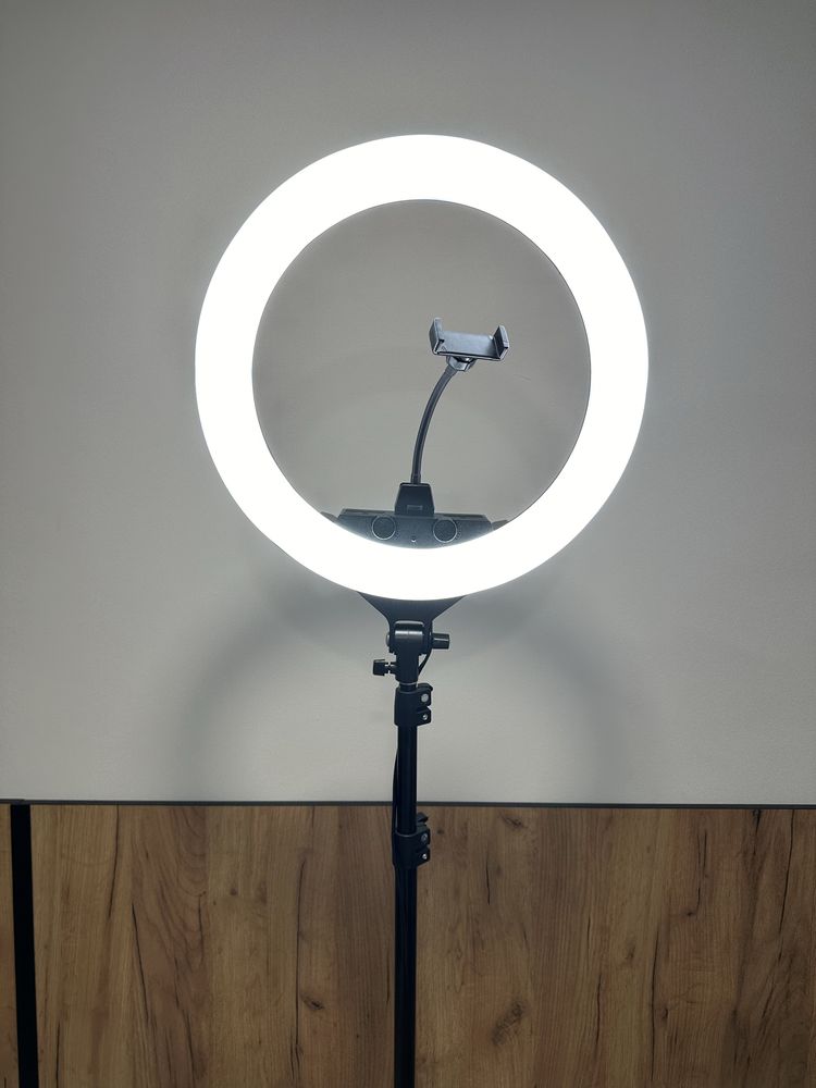 Lampa pierścieniowa Rong Censereal CR-F348 LED 65 W 45 cm