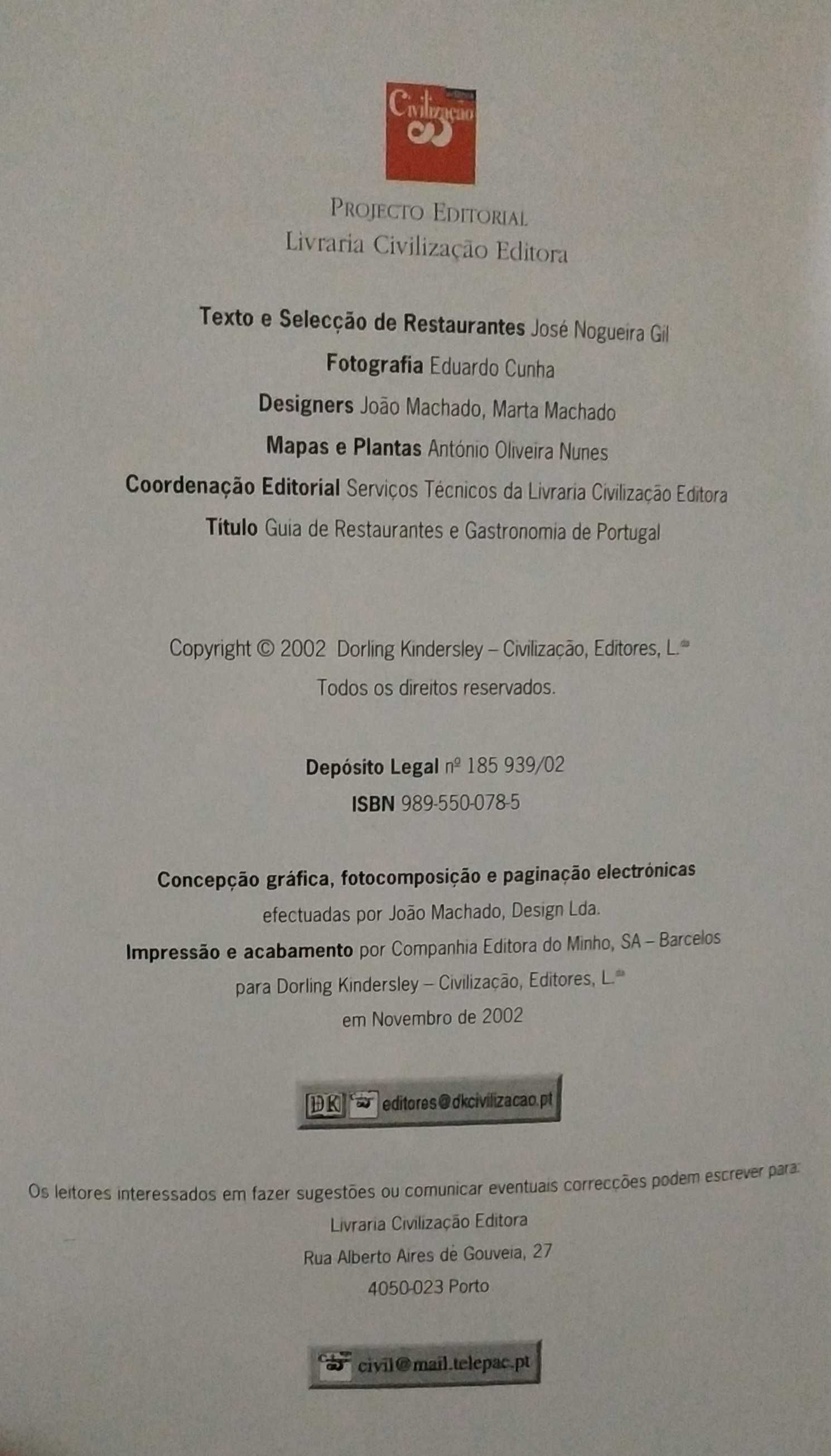 Portugal, Guia Restaurantes e Gastronomia American Express