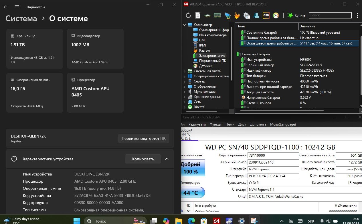 Valve Steam Deck LCD | 1 TB - ІДЕАЛ +Акумулятор 100%
