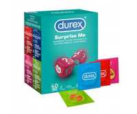 ZESTAW prezerwatyw DUREX Surprise Me 40 szt.