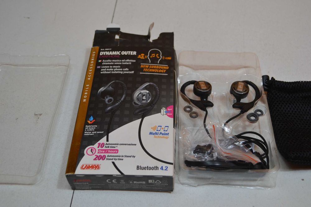 Dynamiczne zewnętrzne słuchawki Bluetooth Lampa