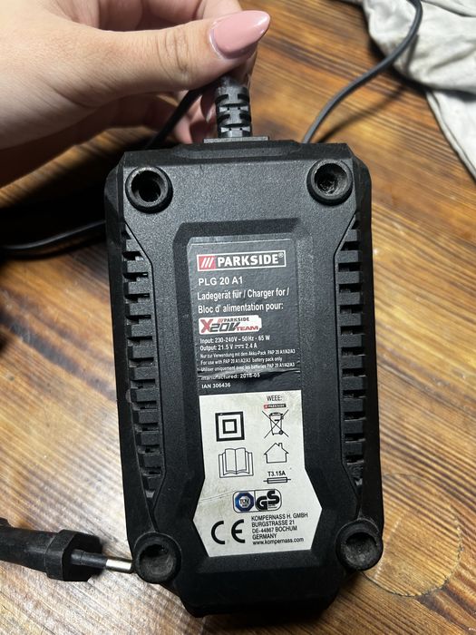 Carregador parkside