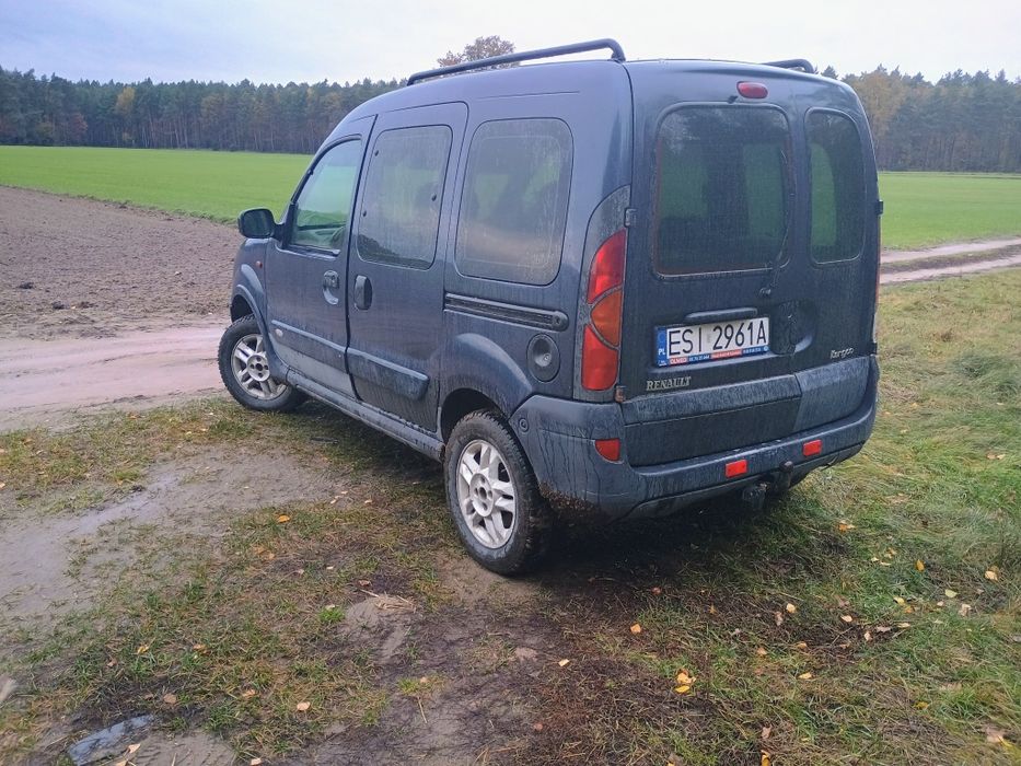 Renault Kangoo z napędem 4x4 1.9 dCi  klimatyzacja hak