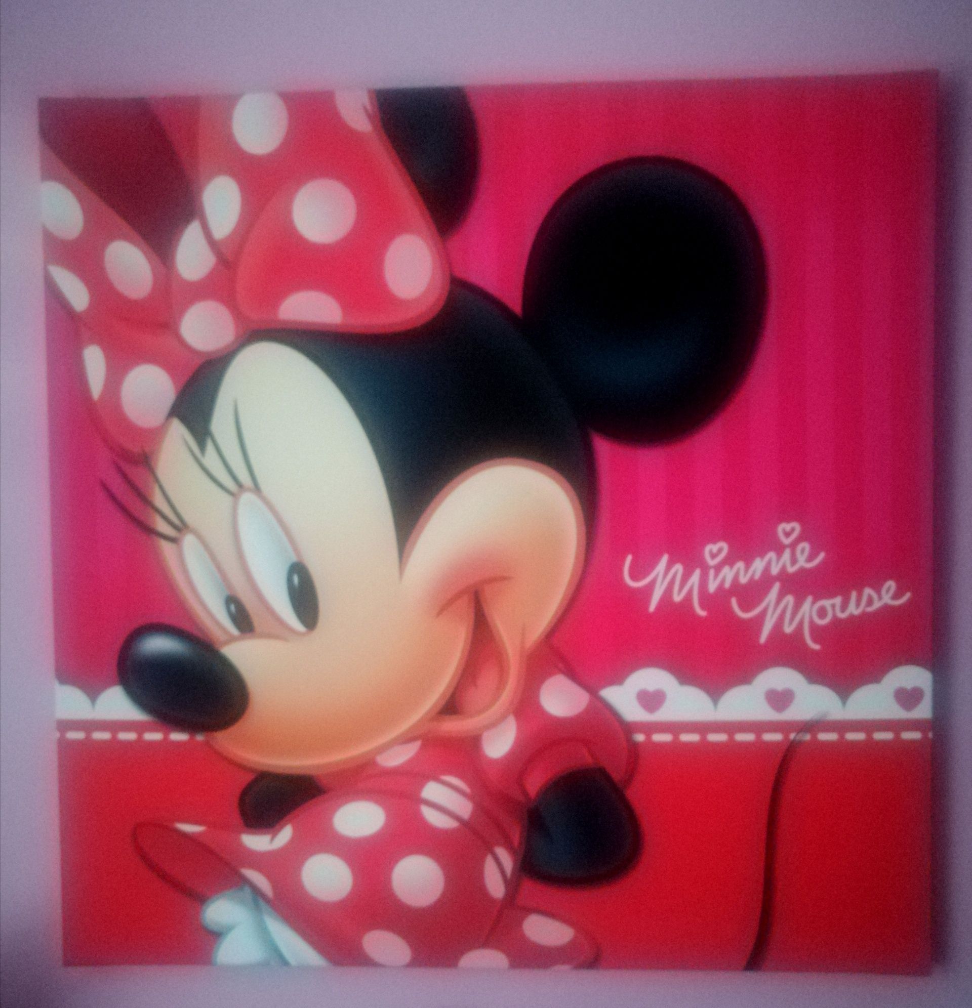 Obraz Minnie wymiary 80x80