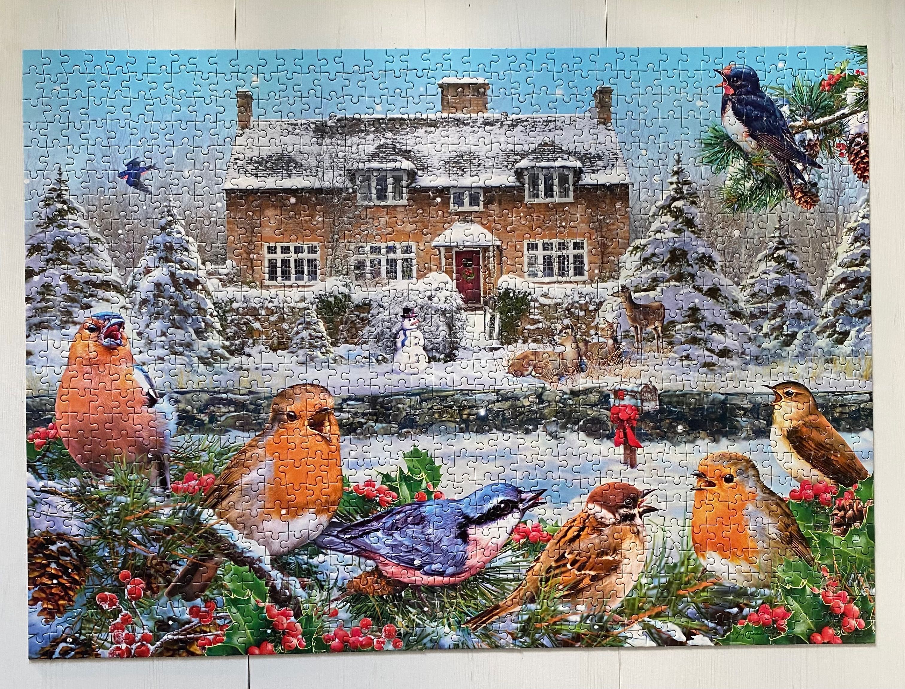 Puzzle Gibsons 1000 A Winter Song zimowa piosenka