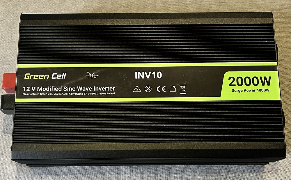 Перетворювач Green Cell 12/220 2000/4000