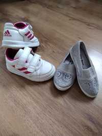 Buty dla dziewczynki 24 Adidas zestaw