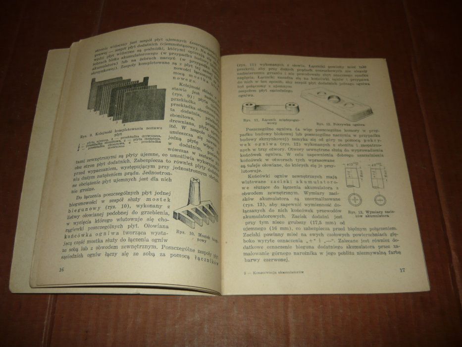 Konserwacja i eksploatacja akumulatorów 1957r.