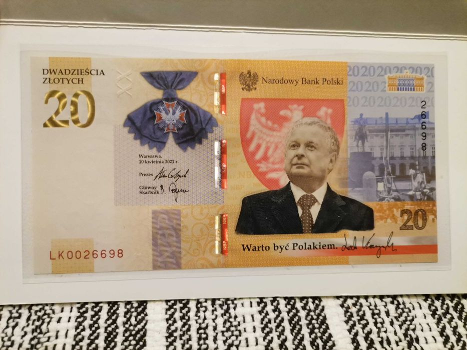 Banknoty kolekcjonerskie 20 zł