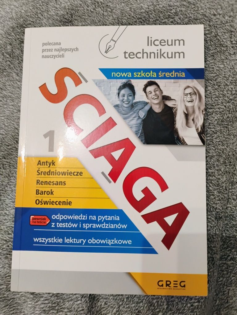Opracowanie lektur pt.,, Ściąga"