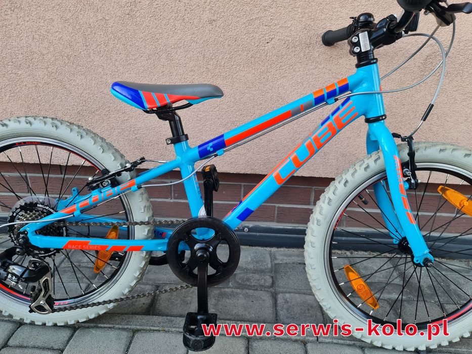 Rower dziecięcy CUBE koła 20 SHIMANO aluminium rabat okazja WYSYŁKA