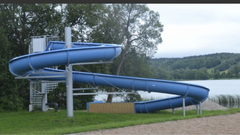 zjeżdżalnia wodna basenowa Profesjonalna   30 metrów ślizg  okazja !!!