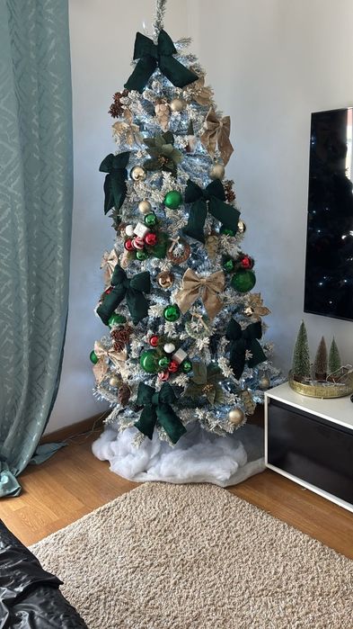 Árvore de Natal como nova impecável