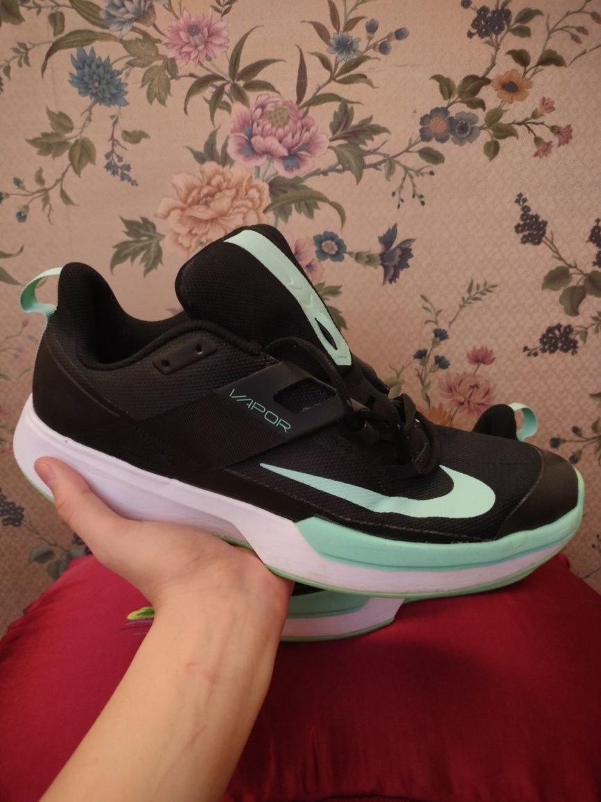 Кроссовки Nike Court Vapor Lite Black/Mint