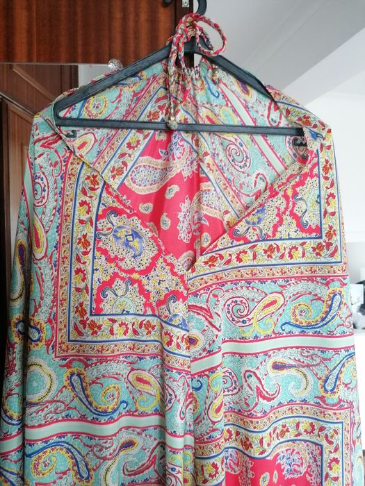 Vestido longo Zara