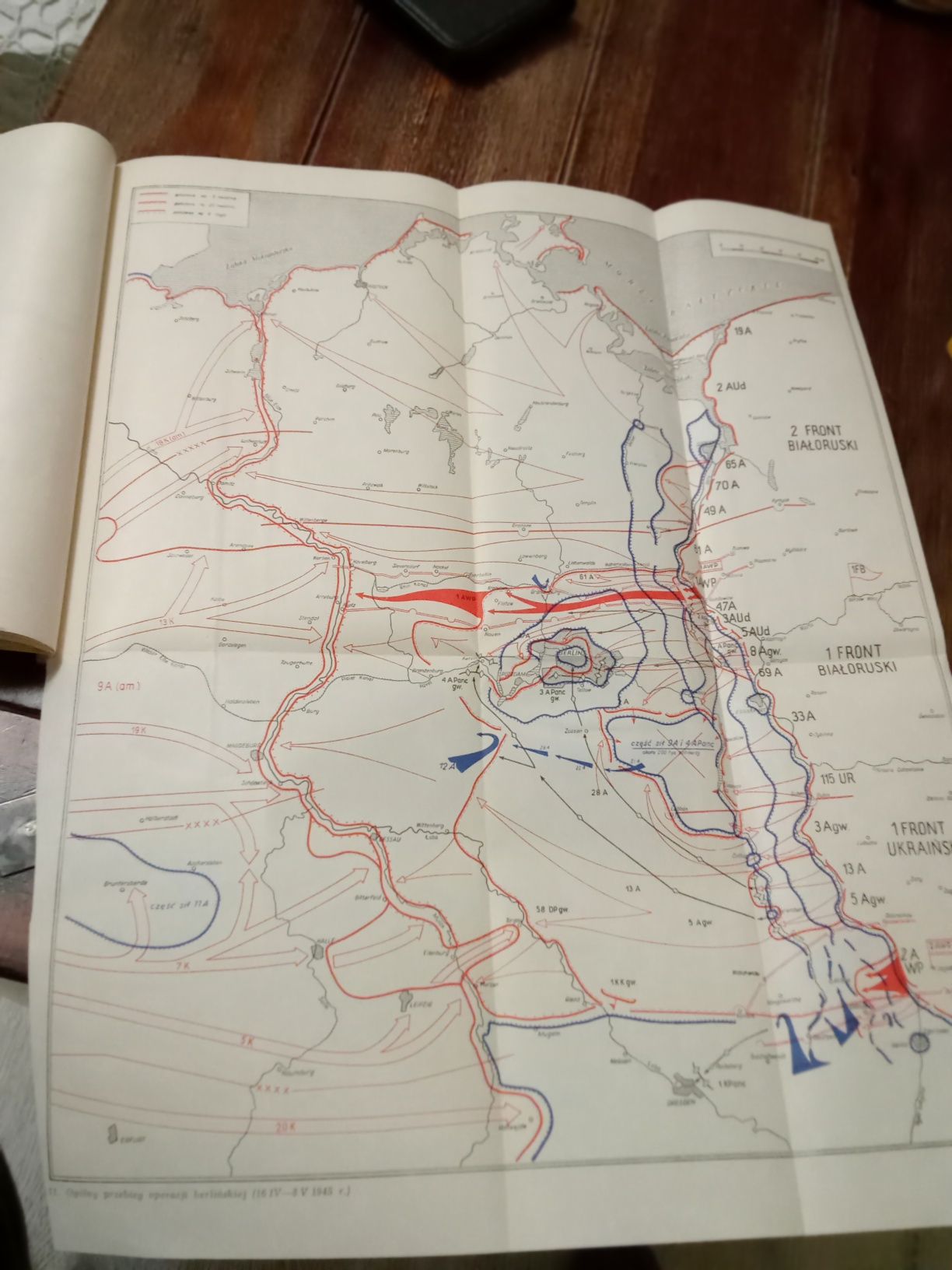 Bitwa o Berlin - zbiór map 1973