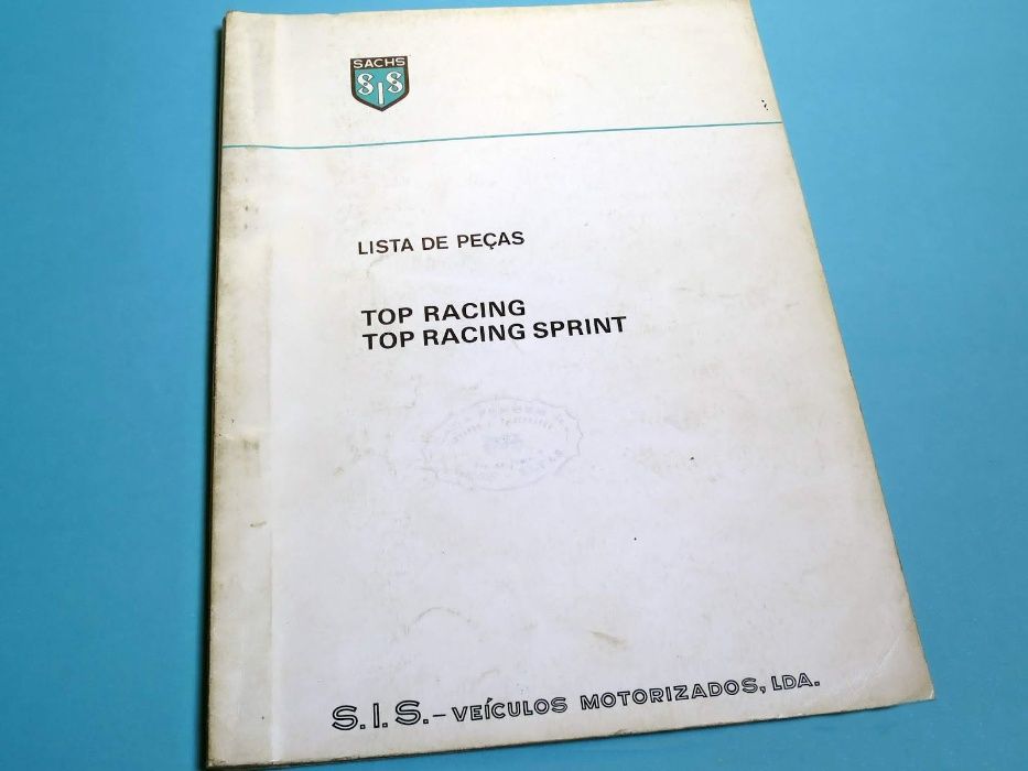 Manual Sachs V5 - SIS Sachs Top Racing / Top Racing Sprint