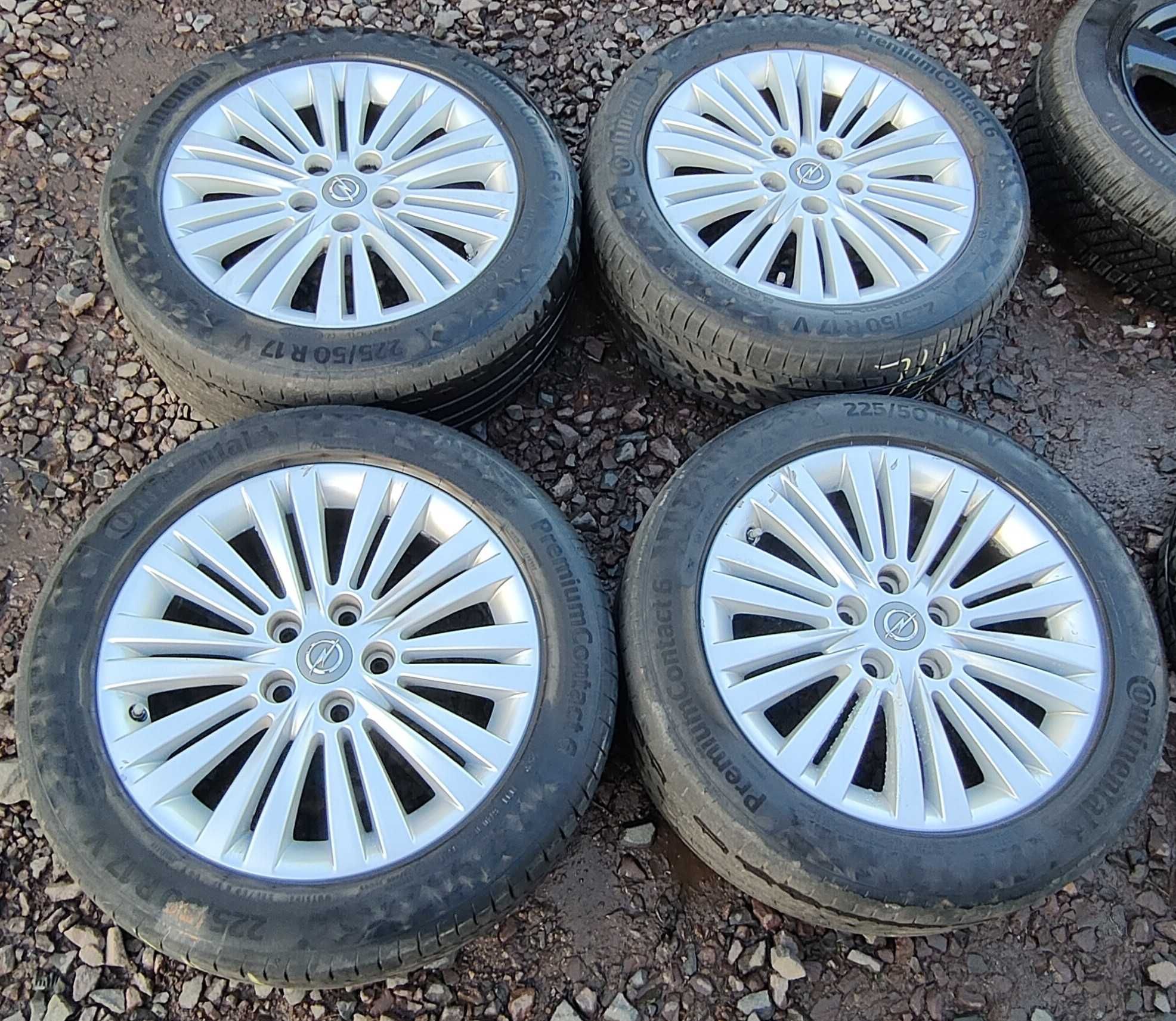Felgi aluminiowe Opel AStra J 5x115 7Jx17 IS44 TPMS Kpl.