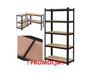 MEGA Regał Ikea Metalowy 180x90cm Magazynowy Do Garażu Do Biura OKAZJA