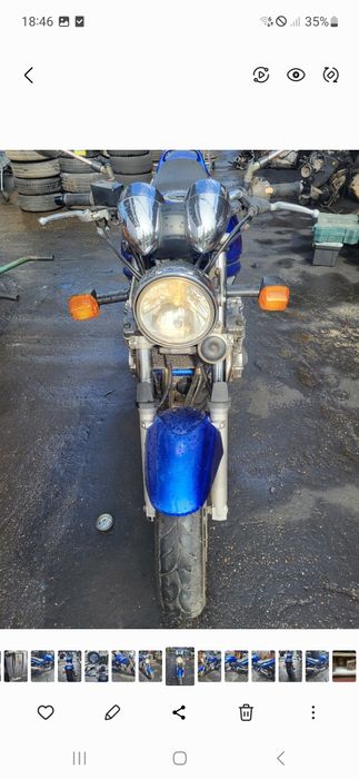 Suzuki Bandit gsf 600 Felga fotel kierownica licznik zbiornik paliwa