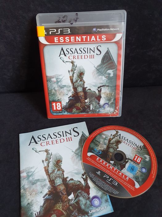 Gra gry ps3 Playstation 3 Assassin's Creed III 3