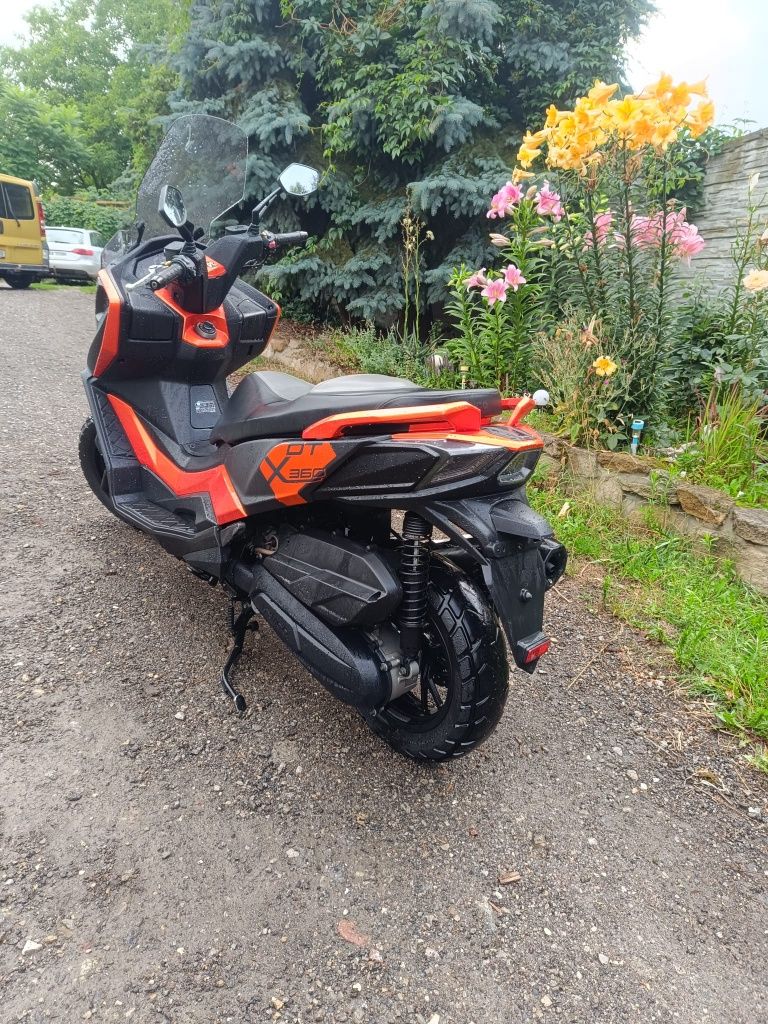 KYMCO  DT X.   125 .ABS.  2023 rok.