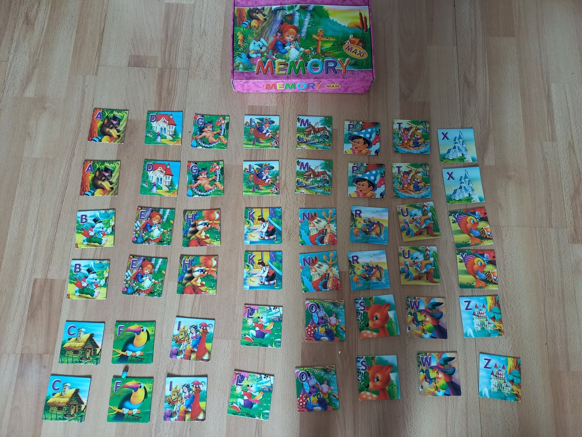 Gra pamięciowa, MEMORY.
