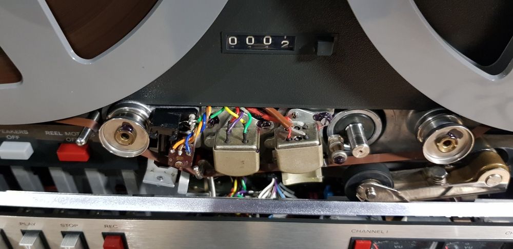 Revox A-77 сквозной канал 19-38 скорость толстый тонвал